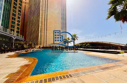 Apartment - 1 Bedroom - 2 Bathrooms for rent in Capital Plaza Tower C - Capital Plaza - Corniche Road - Abu Dhabi