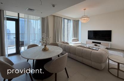 Apartment - 1 - 1 for rent in Creek Rise Tower 1 - Creek Rise - Dubai Creek Harbour (The Lagoons) - Dubai