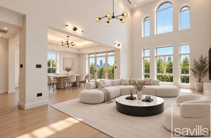Villa - 4 - 5 for rent in Entertainment Foyer - Mediterranean Clusters - Jumeirah Islands - Dubai Villa - 4 - 5 for rent in Entertainment Foyer - Mediterranean Clusters - Jumeirah Islands - Dubai