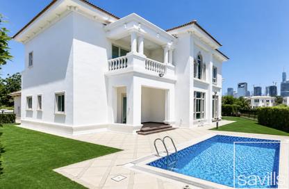 Villa - 4 - 5 for rent in Entertainment Foyer - Mediterranean Clusters - Jumeirah Islands - Dubai