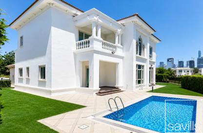 Villa - 4 - 5 for rent in Entertainment Foyer - Mediterranean Clusters - Jumeirah Islands - Dubai