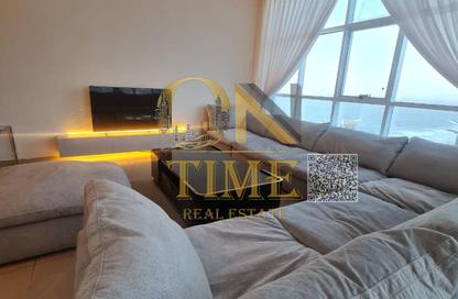 Apartment - 3 - 3 for rent in Ajman Corniche Residences - Ajman Corniche Road - Ajman