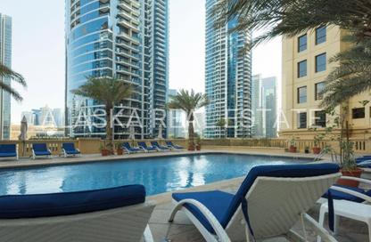 Apartment - 4 Bedrooms - 4 Bathrooms for rent in Suha JBR Hotel Apartments - Jumeirah Beach Residence - Dubai