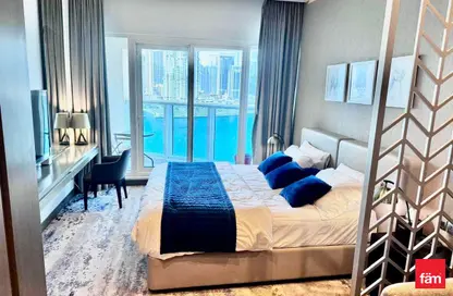 Apartment - Studio - 1 Bathroom for rent in Damac Maison Prive A - Damac Maison Prive - Business Bay - Dubai