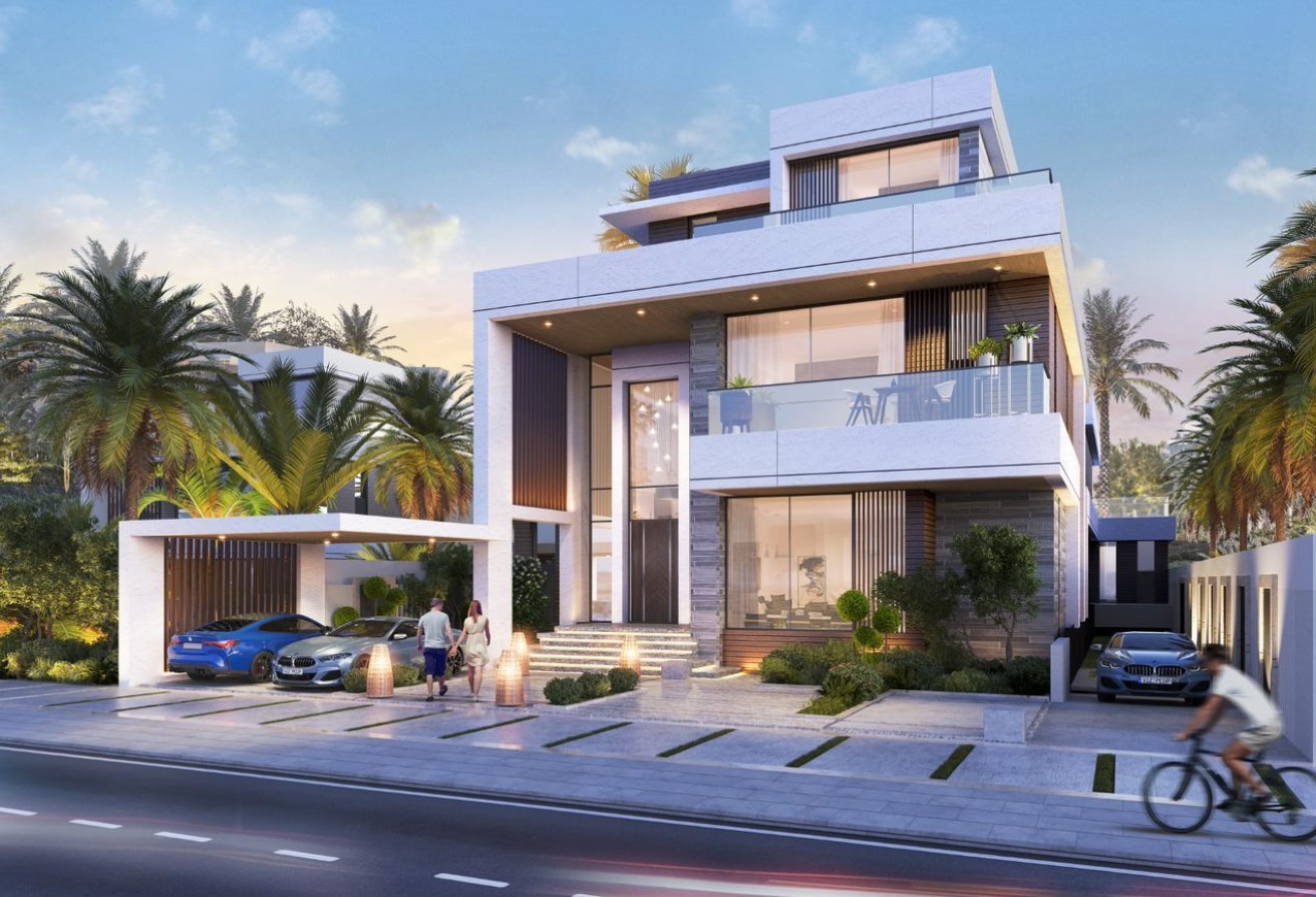 4 bedroom townhouse in Morocco, Damac Lagoons: 8
