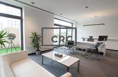 Office Space - Studio - 2 Bathrooms for rent in Golden Mile 5 - Golden Mile - Palm Jumeirah - Dubai