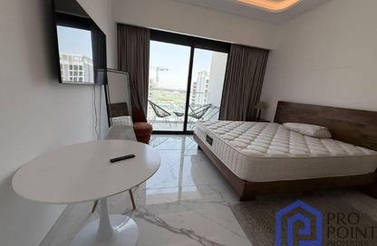 Apartment - Studio - 1 Bathroom for rent in Azizi Riviera 61 - Azizi Riviera - Meydan One - Meydan - Dubai