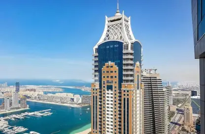 Apartment - 3 Bedrooms - 4 Bathrooms for rent in The Torch - Dubai Marina - Dubai