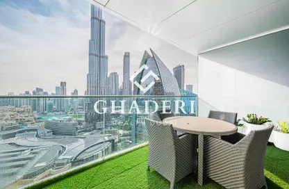 شقة - 2 غرف نوم - 3 حمامات للايجار في جادة كمبينسكي - وسط مدينة دبي - دبي