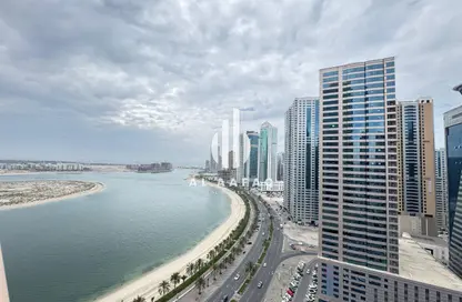 شقة - 2 غرف نوم - 3 حمامات للايجار في كورنيش الخان - الخان - الشارقة