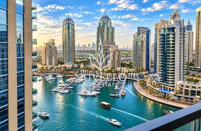 Apartment - 2 - 3 for rent in No.9 - Dubai Marina - Dubai