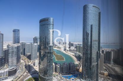 Apartment - 1 - 2 for rent in The Gate Tower 1 - Shams Abu Dhabi - Al Reem Island - Abu Dhabi