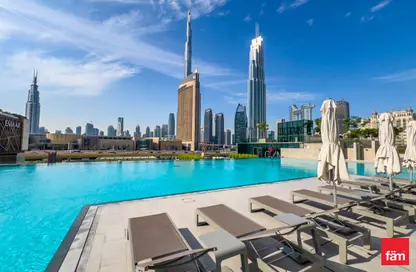 Apartment - 2 Bedrooms - 2 Bathrooms for rent in Downtown Views II Tower 2 - Downtown Views II - Zabeel 2 - Zabeel - Dubai
