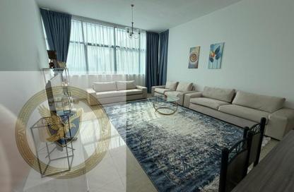 Apartment - 2 Bedrooms - 2 Bathrooms for rent in Ajman Corniche Residences - Ajman Corniche Road - Ajman
