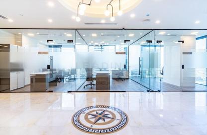 Business Centre - Studio - 2 Bathrooms for rent in The Prism - Business Bay - Dubai