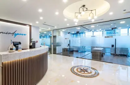 Business Centre - Studio - 2 Bathrooms for rent in The Prism - Business Bay - Dubai