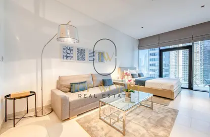Apartment - Studio - 2 Bathrooms for rent in Marquise Square Tower - Business Bay - Dubai Apartment - Studio - 2 Bathrooms for rent in Marquise Square Tower - Business Bay - Dubai