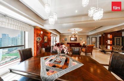 Apartment - 4 Bedrooms - 5 Bathrooms for rent in Rimal 5 - Rimal - Jumeirah Beach Residence - Dubai