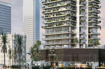 Retail - Studio - 2 Bathrooms for sale in Sky Line by Peace Homes - Dubai Land Residence Complex - Dubai Retail - Studio - 2 Bathrooms for sale in Sky Line by Peace Homes - Dubai Land Residence Complex - Dubai