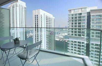 Apartment - 1 - 2 for rent in Beach Vista Tower 1 - Beach Vista - Emaar Beachfront - Dubai Harbour - Dubai