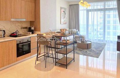 Apartment - 1 - 2 for rent in Beach Vista Tower 1 - Beach Vista - Emaar Beachfront - Dubai Harbour - Dubai