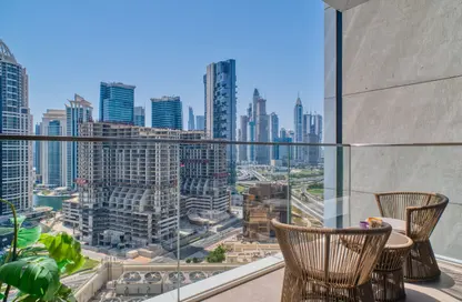 شقة - غرفة نوم - 1 حمام للايجار في بانيان تري ريزيدنسز هيلسايد دبي - أبراج بحيرات الجميرا - دبي
