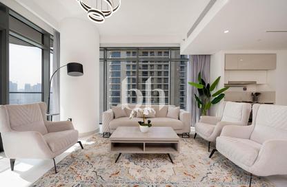شقة - 3 غرف نوم - 3 حمامات للايجار في برج Marina Vista 2 - مارينا فيستا - إعمار بيتشفرونت - دبي هاربور - دبي