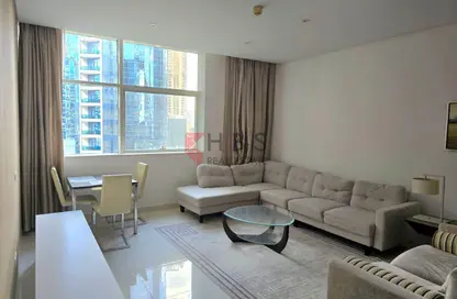Apartment - 1 Bedroom - 1 Bathroom for rent in Damac Maison Cour Jardin - Business Bay - Dubai