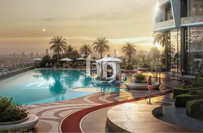 Apartment - 1 Bedroom - 2 Bathrooms for sale in Binghatti Circle - District 13 - Jumeirah Village Circle - Dubai