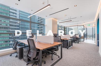 Office Space - Studio - 1 Bathroom for rent in Reef Tower - JLT Cluster O - Jumeirah Lake Towers - Dubai
