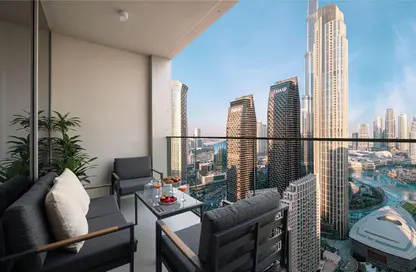 شقة - 4 غرف نوم - 3 حمامات للايجار في فورتي - وسط مدينة دبي - دبي