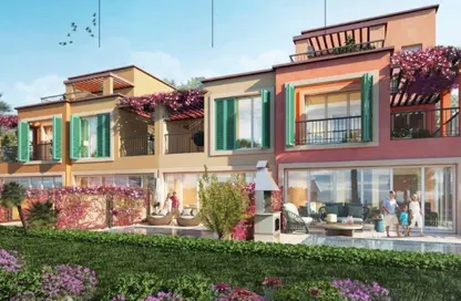 Townhouse - 4 Bedrooms - 3 Bathrooms for sale in Nice - Damac Lagoons - Dubai