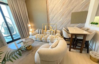 Apartment - 1 - 2 for rent in Binghatti LUNA - District 12 - Jumeirah Village Circle - Dubai