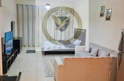 Apartment - Studio - 1 Bathroom for rent in Ajman One Towers - Al Sawan - Ajman
