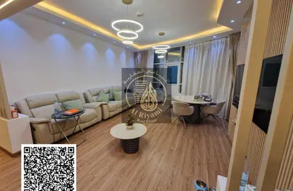 Apartment - 2 Bedrooms - 3 Bathrooms for sale in Orient Tower 1 - Orient Towers - Al Bustan - Ajman