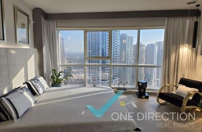 Apartment - 1 Bedroom - 1 Bathroom for rent in Goldcrest Executive - JLT Cluster C - Jumeirah Lake Towers - Dubai