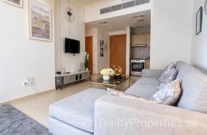 Apartment - 1 - 1 for rent in Mayfair Residency - Business Bay - Dubai