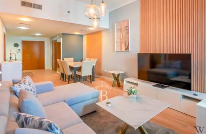 Apartment - 1 - 2 for rent in Ocean Heights - Dubai Marina - Dubai