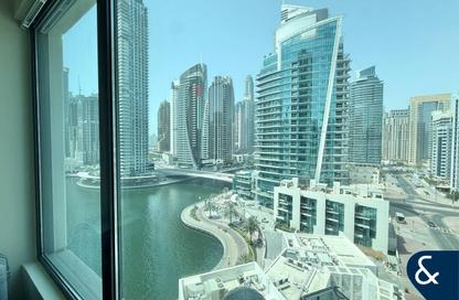 Apartment - 1 Bedroom - 1 Bathroom for rent in Time Place Tower - Dubai Marina - Dubai