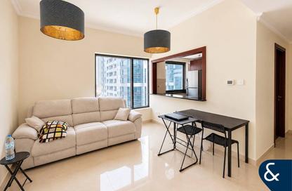 Apartment - 1 Bedroom - 1 Bathroom for rent in Time Place Tower - Dubai Marina - Dubai