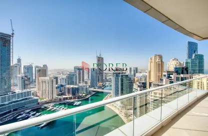 Apartment - 2 Bedrooms - 3 Bathrooms for rent in Paloma Tower - Marina Promenade - Dubai Marina - Dubai