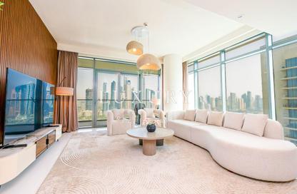 شقة - 3 غرف نوم - 4 حمامات للايجار في برج Marina Vista 2 - مارينا فيستا - إعمار بيتشفرونت - دبي هاربور - دبي