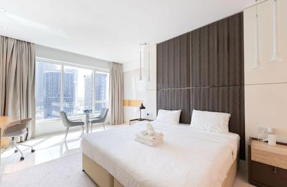 Apartment - Studio - 1 Bathroom for rent in DAMAC Maison Canal Views - Business Bay - Dubai