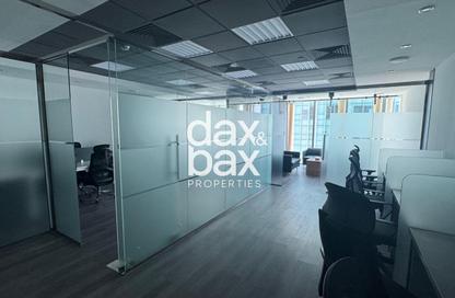 Office Space - Studio - 1 Bathroom for rent in The Prism - Business Bay - Dubai