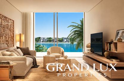 Villa - 5 - 7 for sale in Beach Collection Frond E - Beach Collection - Palm Jebel Ali - Dubai