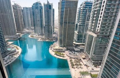 Apartment - Studio - 1 for rent in Goldcrest Executive - JLT Cluster C - Jumeirah Lake Towers - Dubai