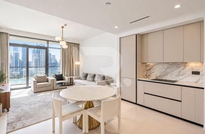 Apartment - 2 - 2 for sale in Marina Vista Tower 1 - Marina Vista - Emaar Beachfront - Dubai Harbour - Dubai