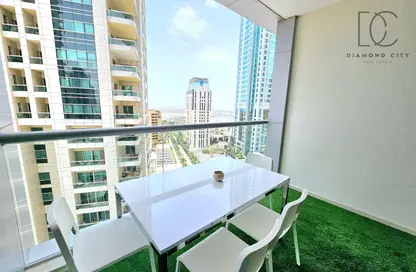 Apartment - Studio - 1 Bathroom for rent in Skyview Tower - Dubai Marina - Dubai
