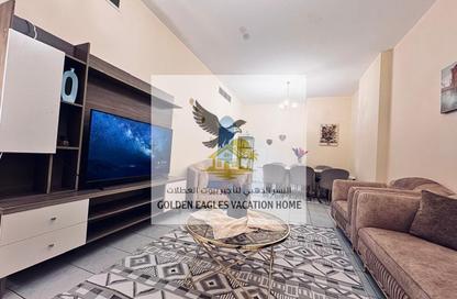 Apartment - 3 Bedrooms - 3 Bathrooms for rent in Queen Tower - Al Qasba - Sharjah