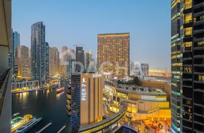 شقة - 2 غرف نوم - 2 حمامات للبيع في B برج سيلفرين - سيلفيرين - دبي مارينا - دبي